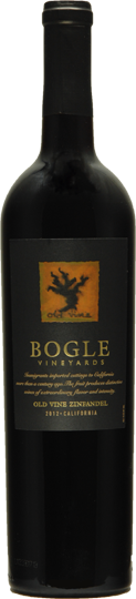 Image of Bottle of 2012, Bogle Vineyards, California, Old Vine Zinfandel